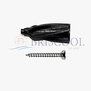 KLİMA DÜBEL PLASTİK GAZ BETON(1 TAKIM)(VİDA-DÜBEL-PUL)