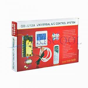 KLİMA KUMANDA KARTLI(QD-U12A)(KASET TİPİ İÇİN)