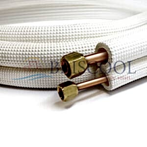 KLİMA MONTAJ KİTİ(BRİSCOOL)1/2+3/4( 7M)(KOMPLE BAKIR)