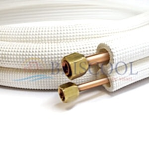 KLİMA MONTAJ KİTİ(BRİSCOOL)1/4+5/8( 5M)(KOMPLE BAKIR)
