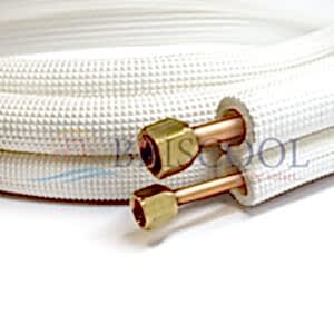 KLİMA MONTAJ KİTİ(BRİSCOOL)1/4+5/8( 4M)(KOMPLE BAKIR)