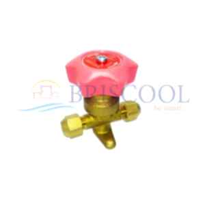 BRİSCOOL GAZ VANASI REKORLU 06MM (1/4)