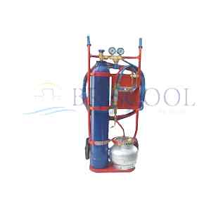 OKSİJEN KAYNAK SETİ LÜKS ARABALI (10 LT)