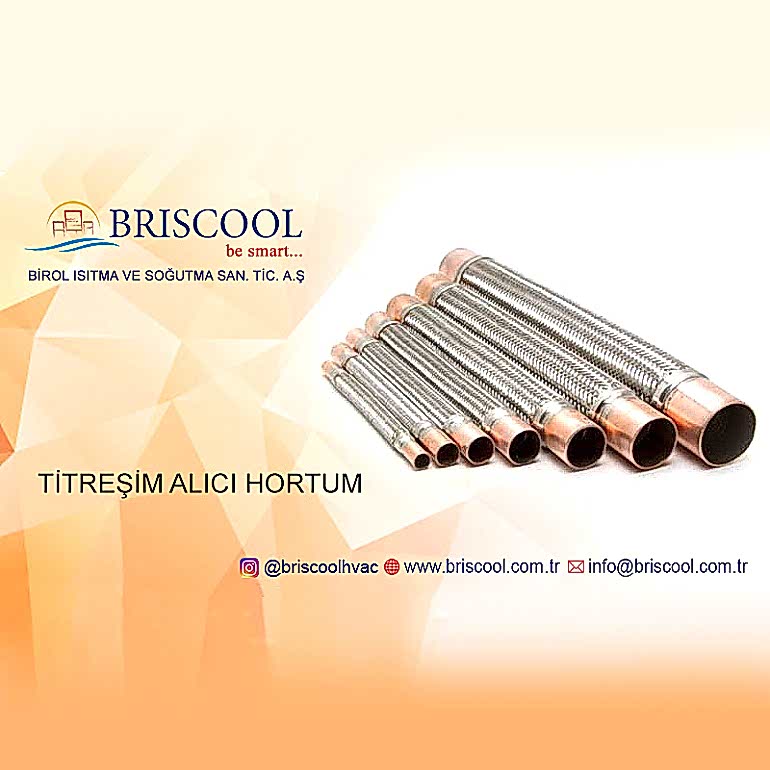 BRİSCOOL TİTREŞİM ALICI HORTUM